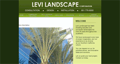 Desktop Screenshot of levilandscape.com